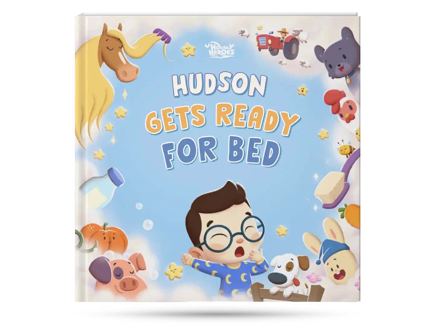 Personalized Bedtime Stories for Toddlers | Bedtime Routine Book | Hooray Heroes